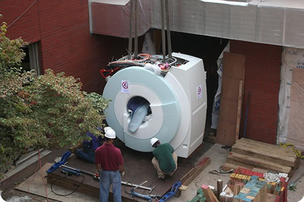 Johns Hopkins Hospital MRI construction